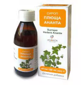 *Сироп Плюща Ананта флакон 150мл