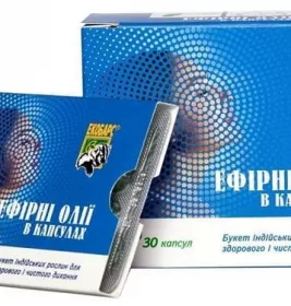 Олії ефірні в капсулах ЕКОБАРС капс. №30 по 280 мг