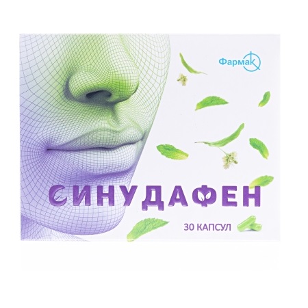 Синудафен капс. №30 Фармак Синудафен капс. №30 Фармак