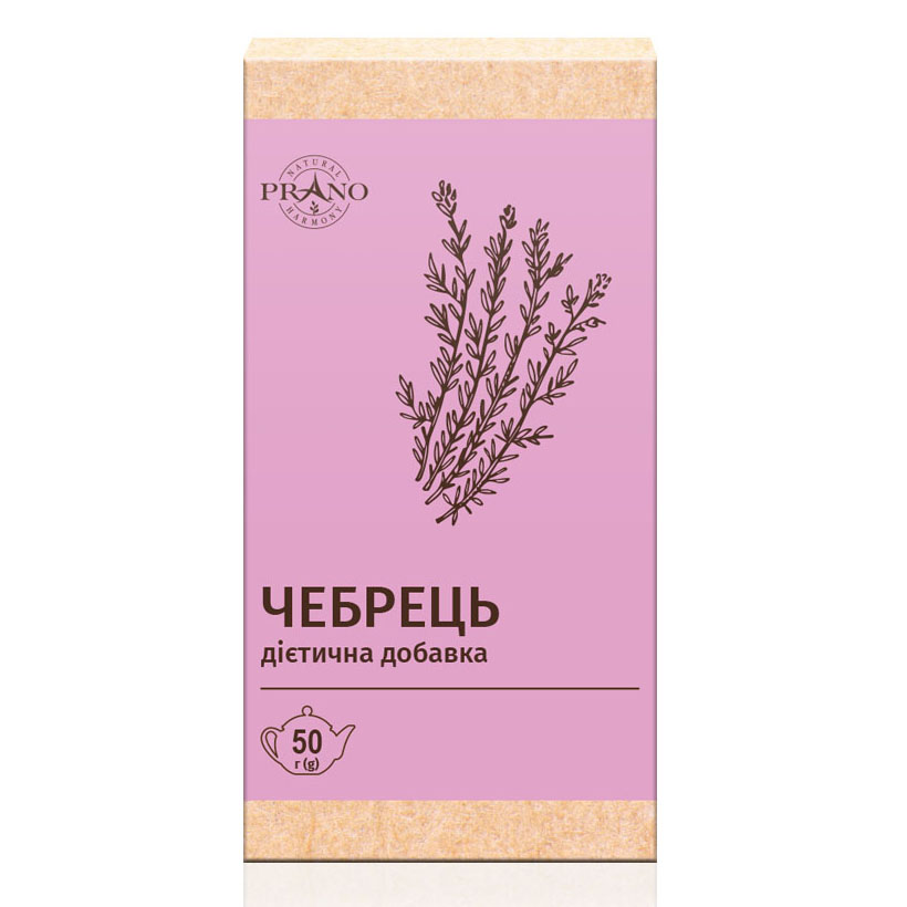 Фіточай Prano Чабрецю трава 50 г (Україна)