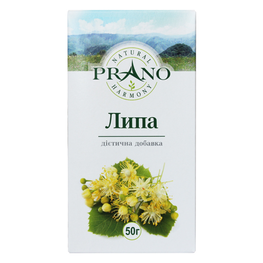 Фіточай Prano Липи квіти 50 г (Україна)