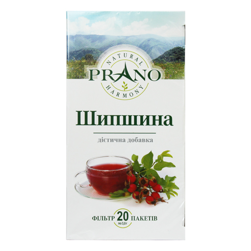 Фіточай Prano Шипшини плоди ф/п №20 (Україна)