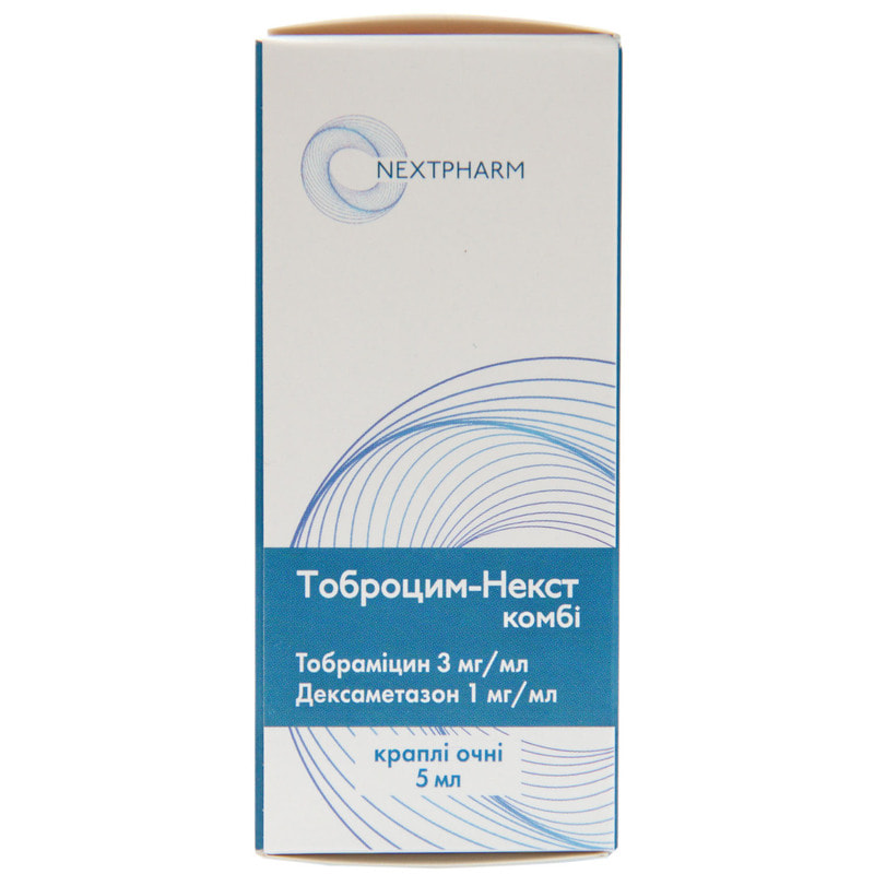 Тоброцим-Некст Комбі краплі очні по 5 мл у флаконі 1 шт. - НекстФарм
