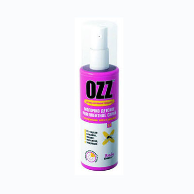 *Молочко-спрей детское ДЭТА 7,5% BABY OZZ 100мл *Молочко-спрей детское ДЭТА 7,5% BABY OZZ 100мл
