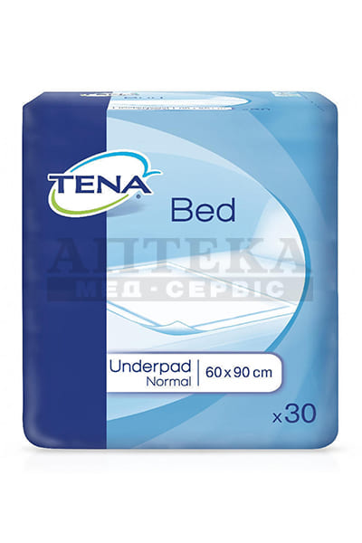 Пелюшки сечопоглинальні Tena Bed Normal 60x90см №30L