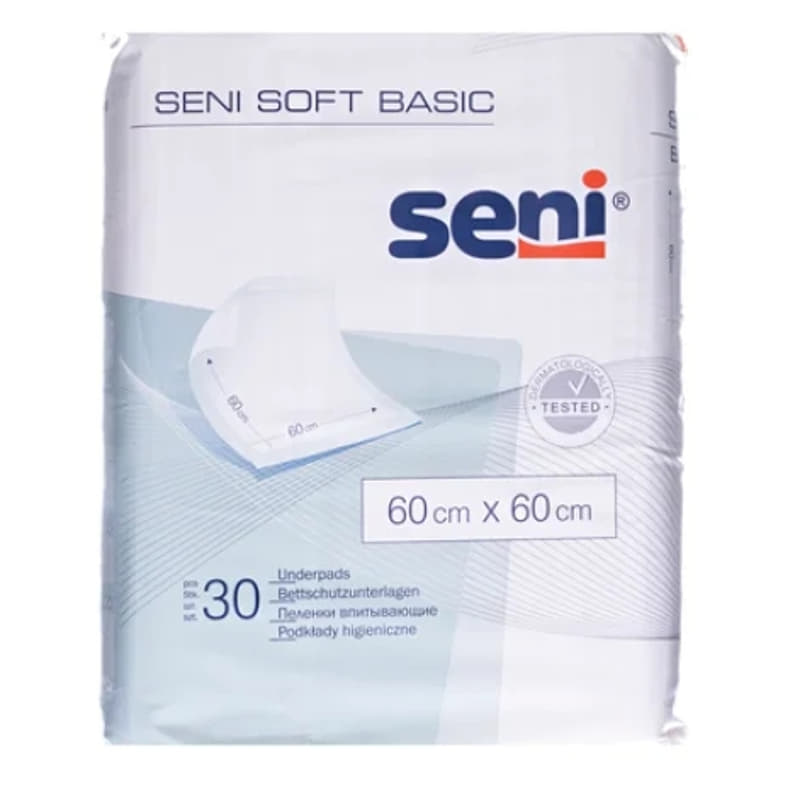 *Пеленки Сени Софт BASIC 60х60 №30 *Пеленки Сени Софт BASIC 60х60 №30