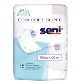 Пеленки SENI SOFT Super впитывающие 90*60 см №5