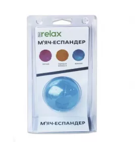 *М'яч-еспандер Ridni Relax (важкий-блакитний) RD-ASL699-H