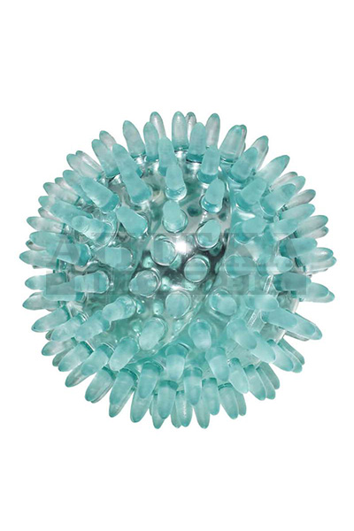 *М'яч масажний Ridni Relax, діаметр 8см (прозорий блакитний) RD-ASA062-8