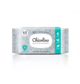 Серветка волога Chicolino для дорослих і дітей антибактеріальна 60шт