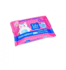 Серветки вологі Baby Zaya Гіпоалергенні №24