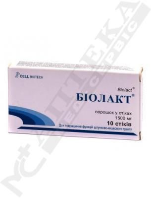 *Біолакт порошок стік саше 1500 мг №10