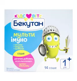 Бекутан КІДС ВІТС Мультиімуно саше № 14