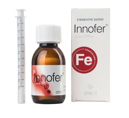 Іннофер сусп. функц. дит. харч. з народження фл. 50мл