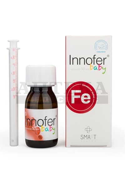 *Іннофер Бебі сусп. функц. дит. харч. з народження фл. 50мл