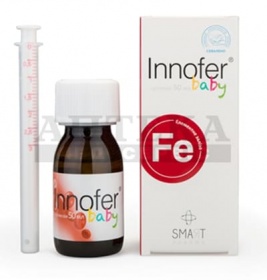 *Іннофер Бебі сусп. функц. дит. харч. з народження фл. 50мл