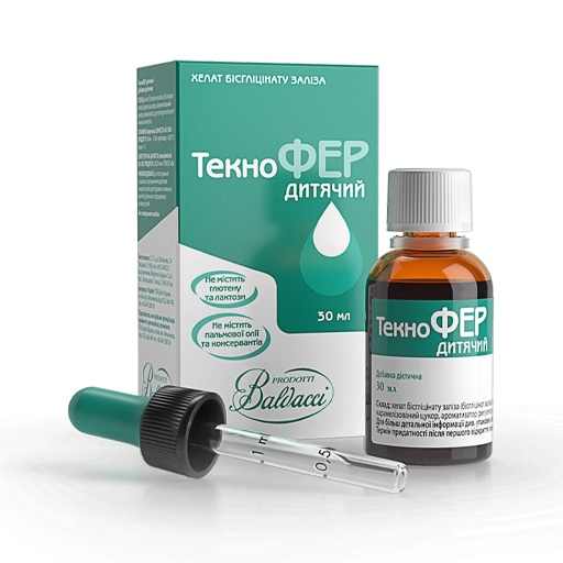 *Текнофер крапли дет. фл. 30мл