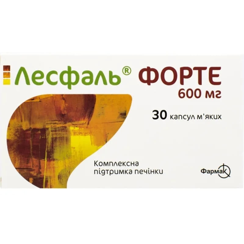 *Лесфаль форте капс.600мг №30 *Лесфаль форте капс.600мг №30