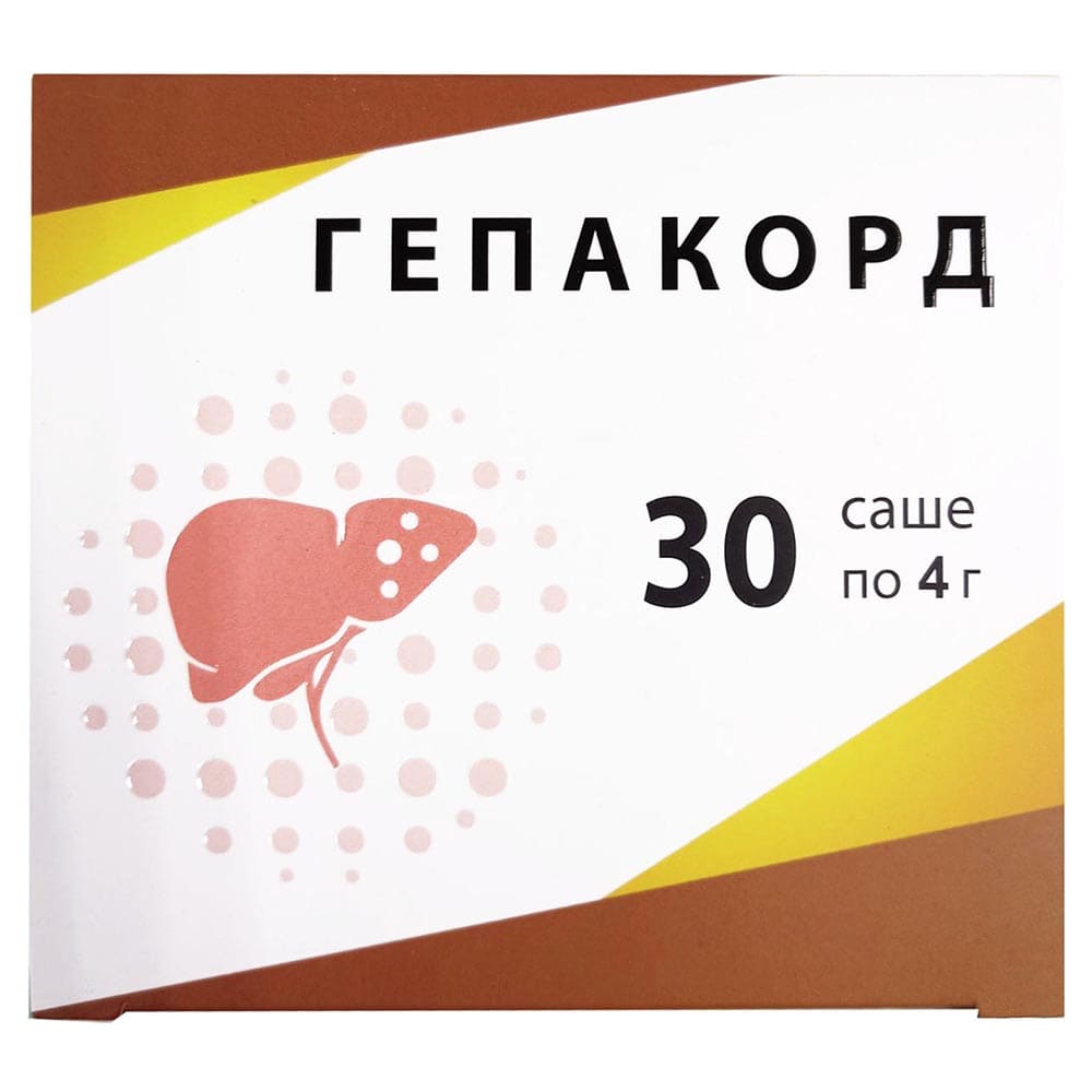 *Гепакорд саше 4г №30 *Гепакорд саше 4г №30
