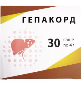 *Гепакорд саше 4г №30 *Гепакорд саше 4г №30