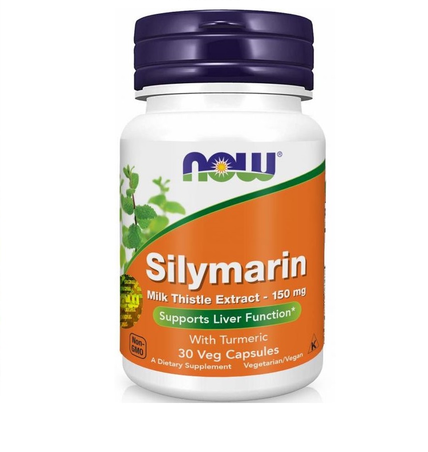 *NOW СИЛІМАРИН 150мг гепатопротектор капс.№30
