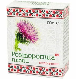 *Розторопші плоди подрібнені Фармаком 100 г