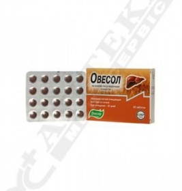 Овесол таблетки 0,25 №40