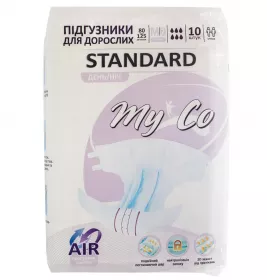 *Подгузники MyCo д/взрослых STANDARD р.M/2 №10
