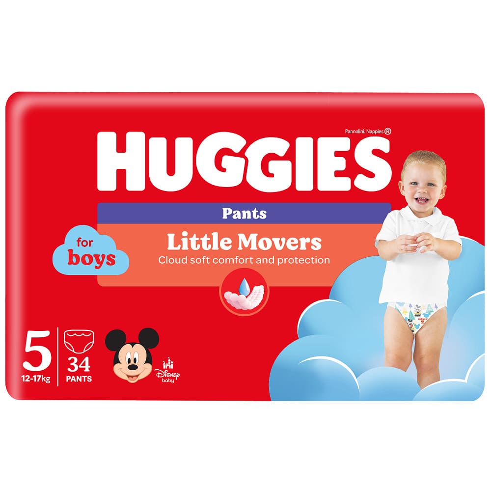 Підгузники-трусики Хаггіс для хлопчиків 5 (12-17 кг) №34