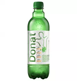 Вода Донат Mg Лікувальна мінеральна ПЕТ 0.5 л