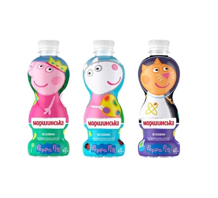 Вода Моршинська Свинка Пеппа негазована пет 0,33 л