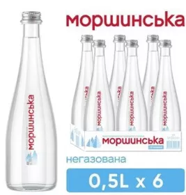 *Вода Моршинська Преміум 0,5л негаз. скло