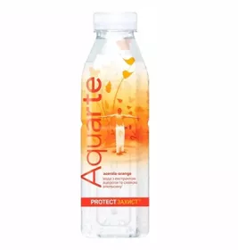 *Вода Aquarte Протект з екстрактом ацероли і смаком апельсина 0,5л