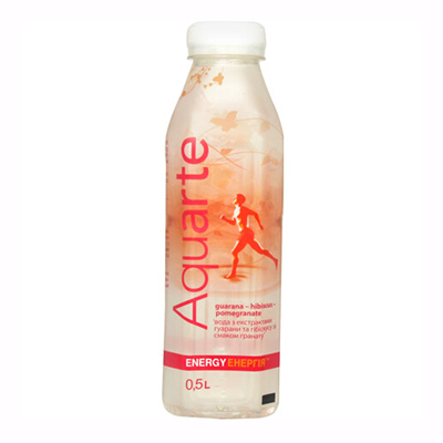 *Вода Aquarte Енергія на рослинних екстрактах 0,5л