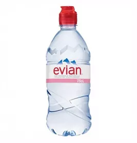 Вода Evian минеральная Спорт негазированная ПЭТ 0,75 мл