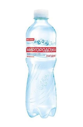 Вода Миргородська Лагідна негазована  0,5 л
