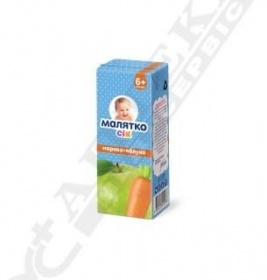 Сік Малятко морквяно-яблучний ТП 200 мл