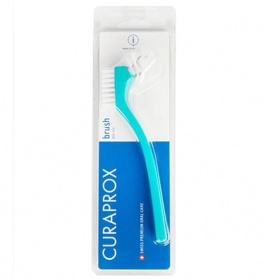 *Зубна щітка  Curaprox Щітка для догляду за зубними протезами Curadent зелена