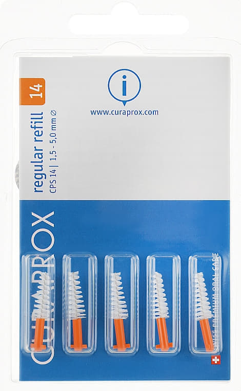 *CURAPROX йоржик міжзубний regular 1,4мм 5шт конічний