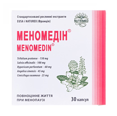 Меномедин капс. №30 Меномедин капс. №30
