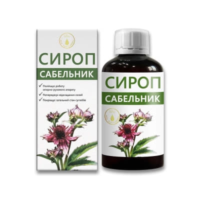*ENJEE Сабельник сироп 200мл *ENJEE Сабельник сироп 200мл