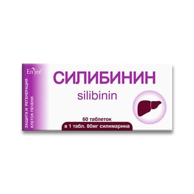 *ENJEE Силибинин табл. 0,18г №60 *ENJEE Силибинин табл. 0,18г №60