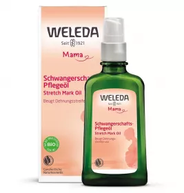 Масло Weleda для профилактики растяжек с дозатором 100 мл