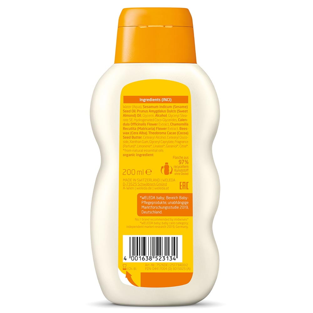 Молочко Weleda Календула детское для тела 200 мл