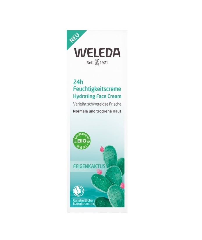 *Крем Weleda Кактус Опунція 24 години зволоження 30мл