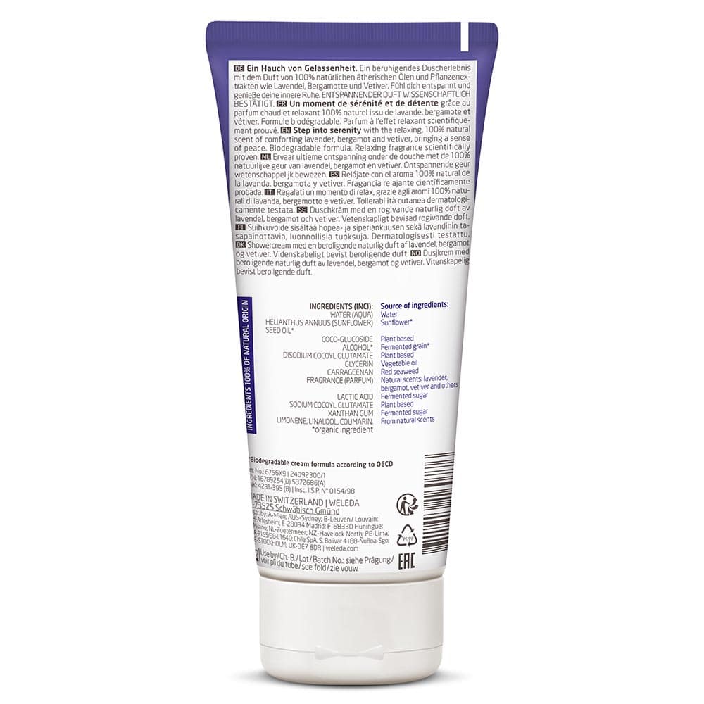 Крем-гель Weleda для душа Арома Релакс 200 мл