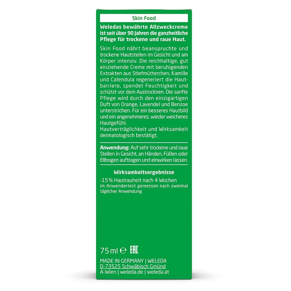 Крем Weleda Skin Food для обличчя 75 мл