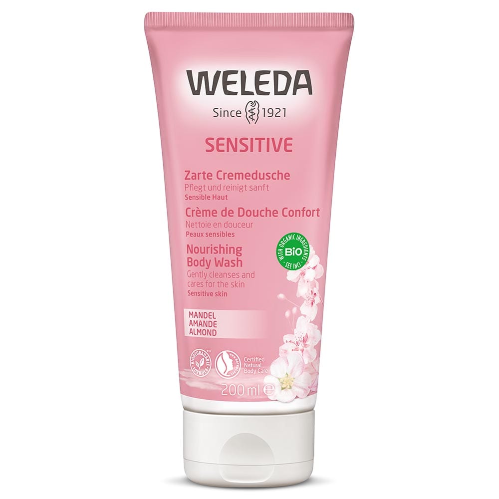 *Крем Weleda Мигдальний делікатний для душу 200 мл