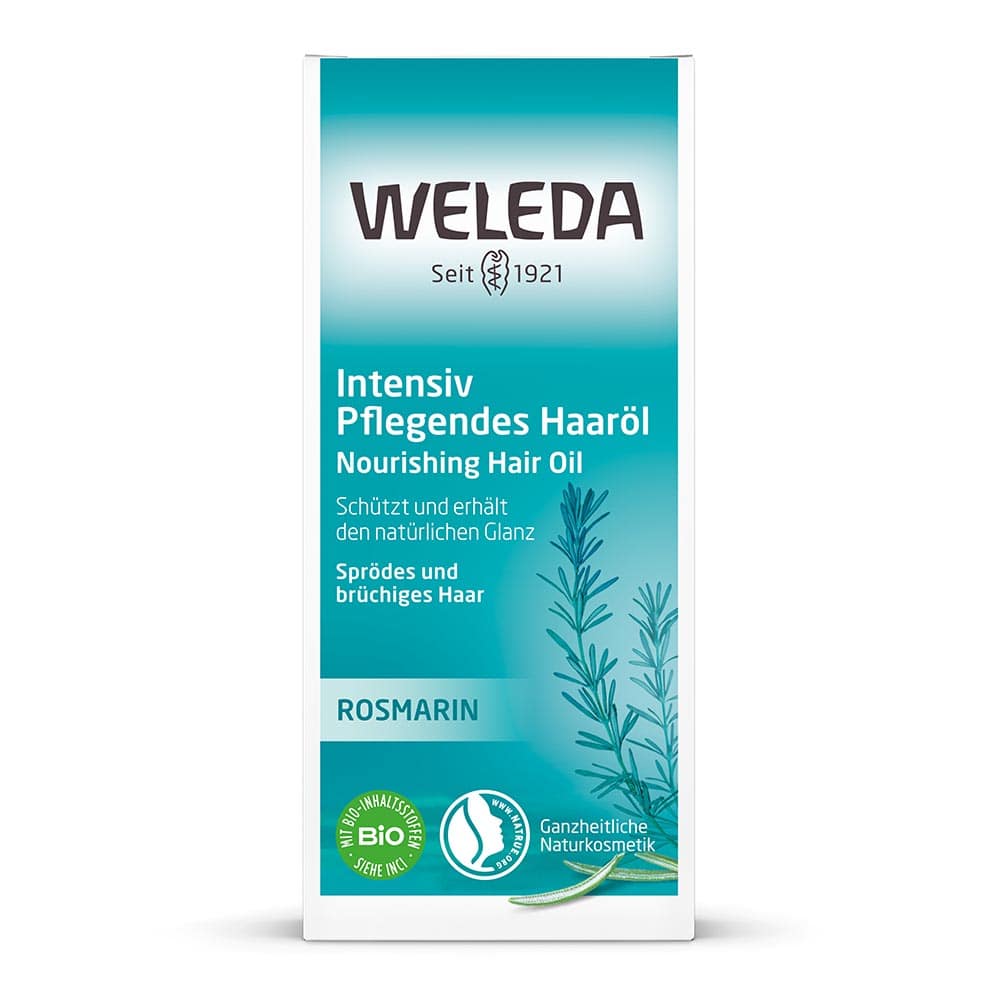 *Олія Weleda Живильна для інтенсивного догляду за волоссям 50 мл