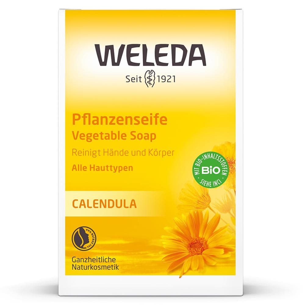 Мыло Weleda для новорожденых Календула 100 г Мыло Weleda для новорожденых Календула 100 г